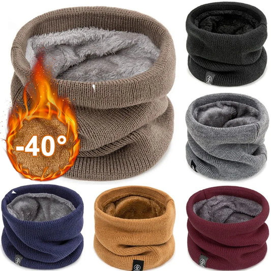 Warm Knitted Neck & Face Warmer for Men & Women