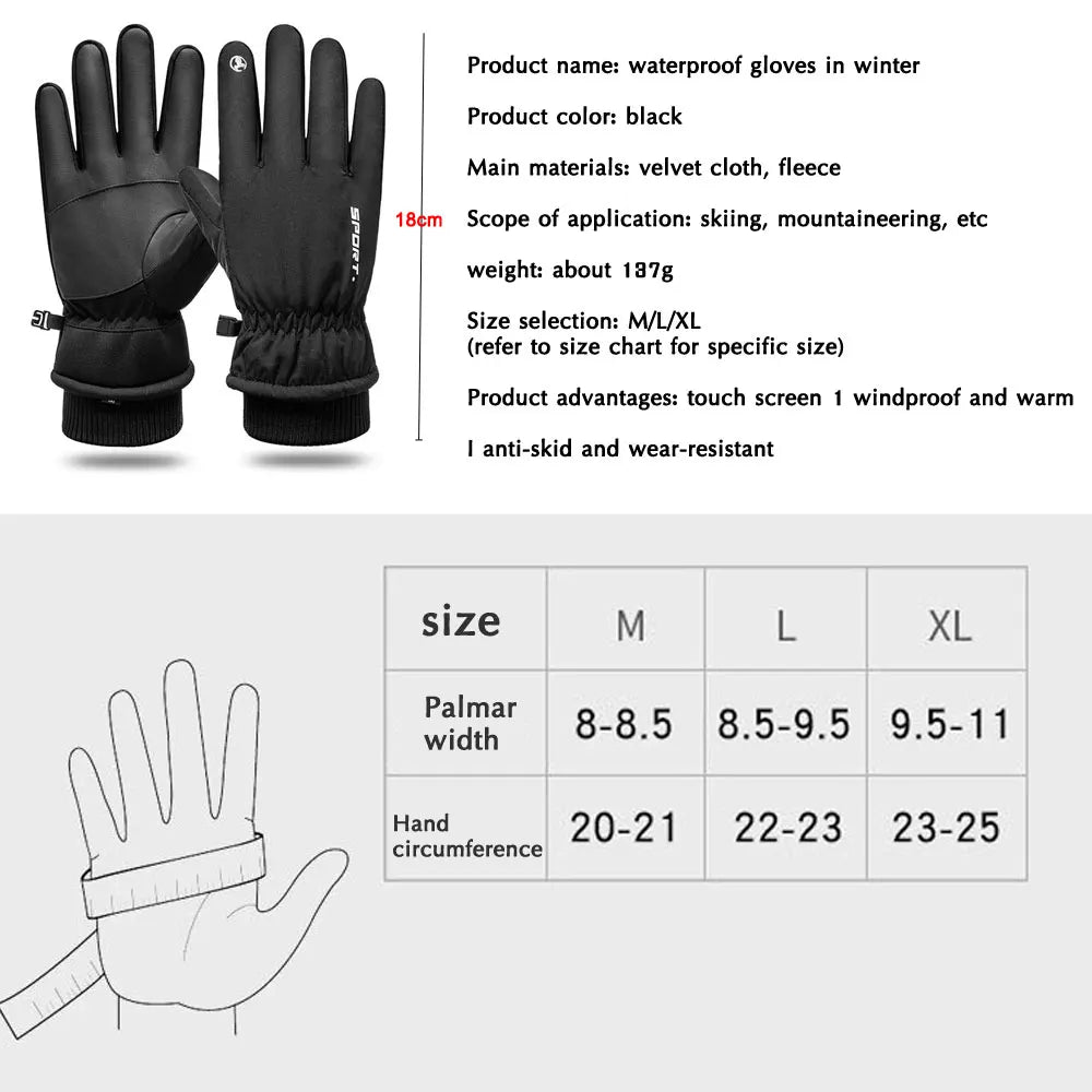 Men's Winter Sports Gloves