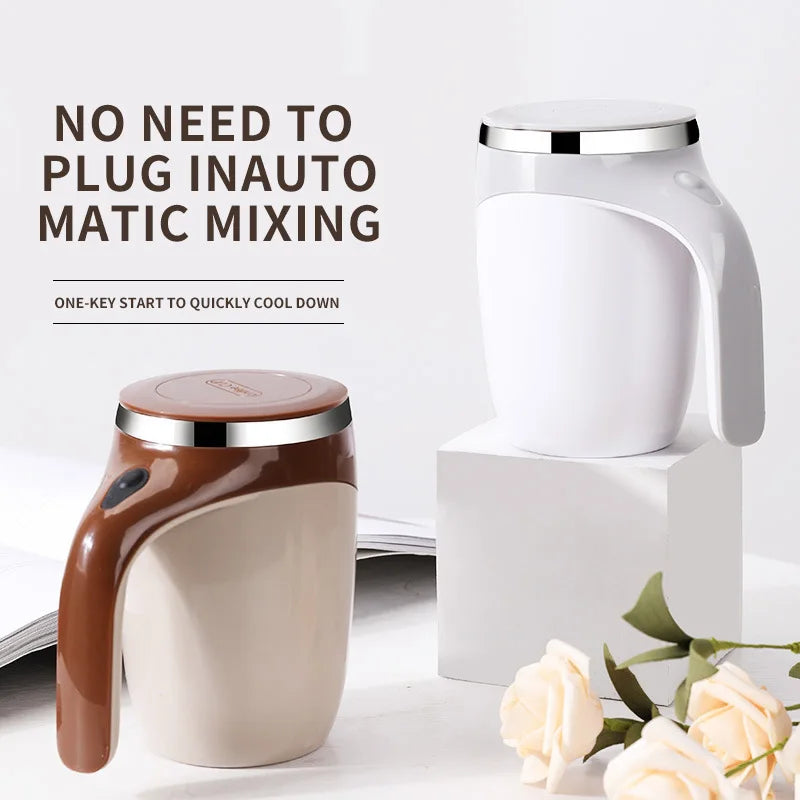 Electric Coffee Stirring Mug