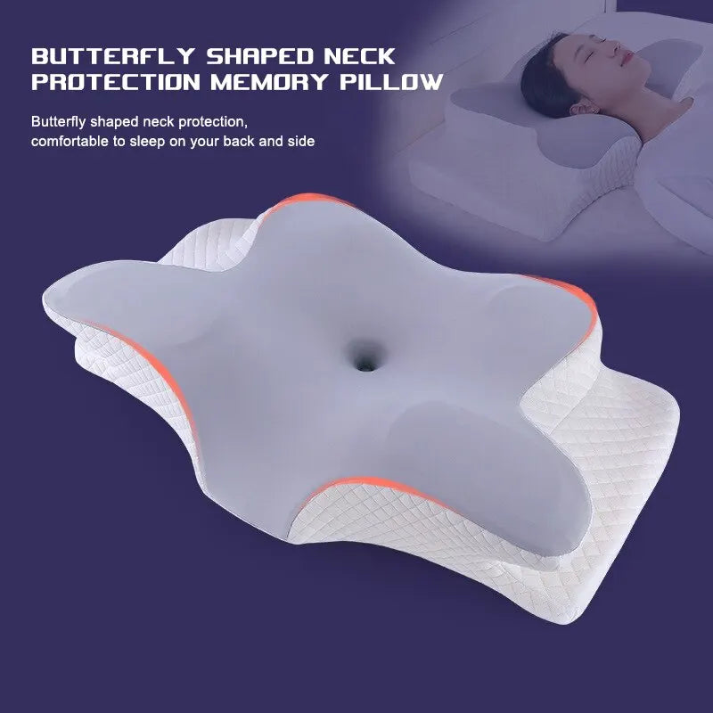 SereneDream Butterfly Neck Pillow