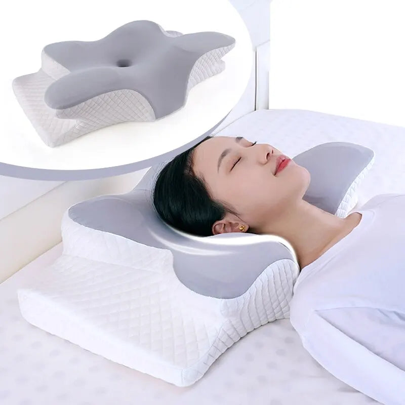 SereneDream Butterfly Neck Pillow