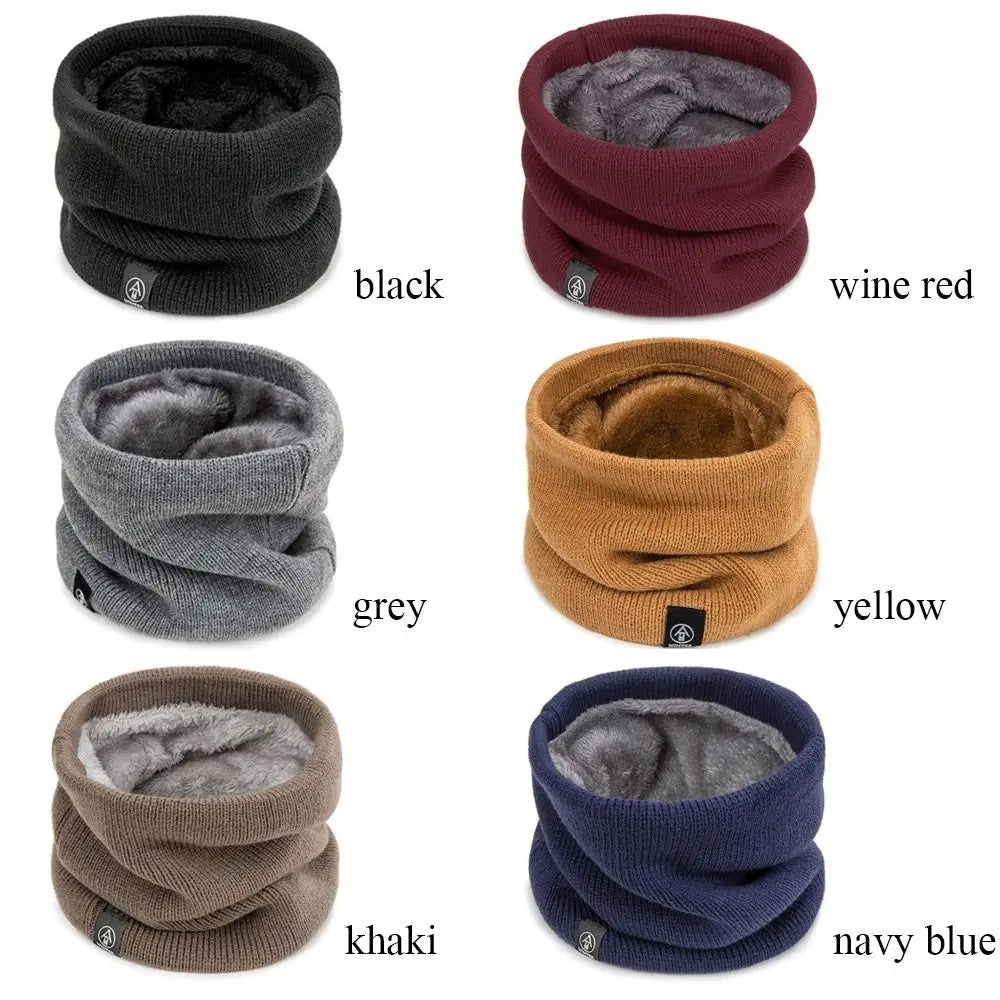 Warm Knitted Neck & Face Warmer for Men & Women