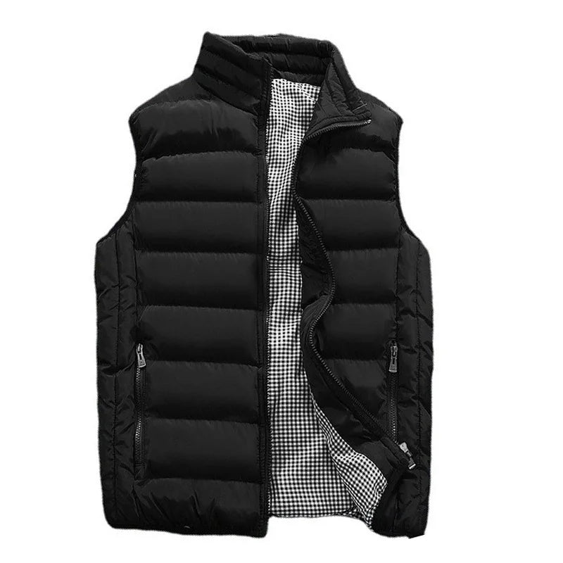 Men's Windproof Sleeveless Winter Vest